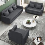  Bộ ghế sofa đặt ở văn phòng KT93 Supai giá rẻ bọc vải bố 
