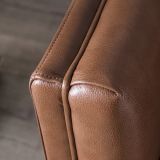  Ghế sofa băng da xám đậm BHQ15 Amina 3 nệm ngồi sang trọng 