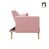  Ghế sofa giường xinh xắn GB82 Lindale 2m màu hồng phấn 