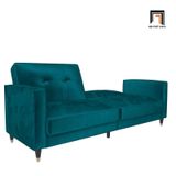  Ghế sofa văng bật giường GB42 Novelle 1m8 màu xanh lá 