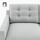  Ghế sofa góc L giá rẻ 2m2 x 1m6 GT135 Drake phòng khách chung cư 