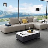 Ghế sofa góc chữ L giá rẻ GT160 Iberia 2m8 x 1m6 vải nỉ bố 