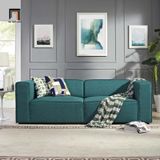  Ghế sofa kiểu dáng basic 2m BT200 Modway cho chung cư 