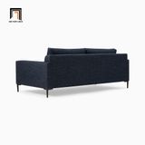 Ghế sofa băng dài 2m màu xanh đậm BT119 Harper vải nỉ bố 
