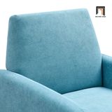  Ghế sofa đơn vải nỉ xanh dương DT99 Betul cho căn hộ chung cư 