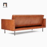  Ghế sofa băng bật giường dài 2m GB14 Axel bọc da công nghiệp 