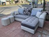  Bộ ghế sofa góc L 2m4 x 1m6 GT94 Roseman phối màu trẻ trung 