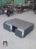  Bàn sofa phòng khách mặt đá xám BTPK64 Beal 1m chung cư 