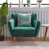  Ghế sofa đơn 1 người ngồi nhỏ gọn DT73 Calmon vải nhung đẹp 
