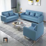  Bộ ghế sofa đặt ở văn phòng KT93 Supai giá rẻ bọc vải bố 