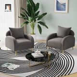  Ghế sofa đơn nhỏ gọn DT31 Kenny cho tiệm nail, shop 