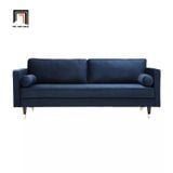  Ghế sofa băng dài BT1 Rom dài 1m9 xanh lá vải nhung giá rẻ 