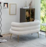 Bộ ghế sofa xinh cho tiệm shop KT144 Demetrius vải lông cừu 