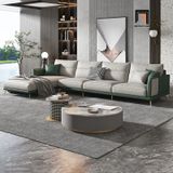 Ghế sofa góc da công nghiệp GT219 Harondo 3m x 1m6 cao cấp 