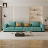  Ghế sofa băng cao cấp bọc da Pu BT318 Roxham 3m sang trọng 
