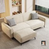  Ghế sofa băng dài 2m1 cho văn phòng BT267 Kaisei da giả Pu 