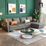  Bộ ghế sofa góc gia đình GT127 Pedley 3m x 1m6 phối màu vải 