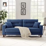  Ghế sofa băng 1m9 BT141 Linti cho gia đình nhỏ màu xanh đậm 