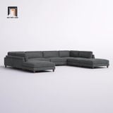  Bộ ghế sofa chữ U phòng khách hiện đại UT31 Duroy 3m4 vải nỉ 