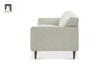  Ghế sofa văng giá rẻ màu xám trắng BT325 Elias dài 2m gia đình 