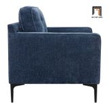 Ghế sofa đơn gia đình sang trọng DT109 Lavoris vải nỉ xanh đậm 