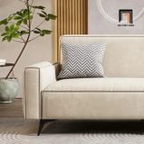  Ghế sofa băng dài 2m1 cho văn phòng BT267 Kaisei da giả Pu 