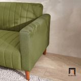  Ghế sofa giường đa năng xinh xắn GB77 Hansfried dài 2m xanh lá 