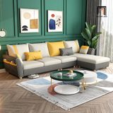  Bộ ghế sofa góc gia đình GT127 Pedley 3m x 1m6 phối màu vải 