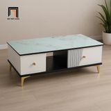  Bàn sofa phòng khách giá rẻ BTPK36 Birney 1m x 50 chân inox 