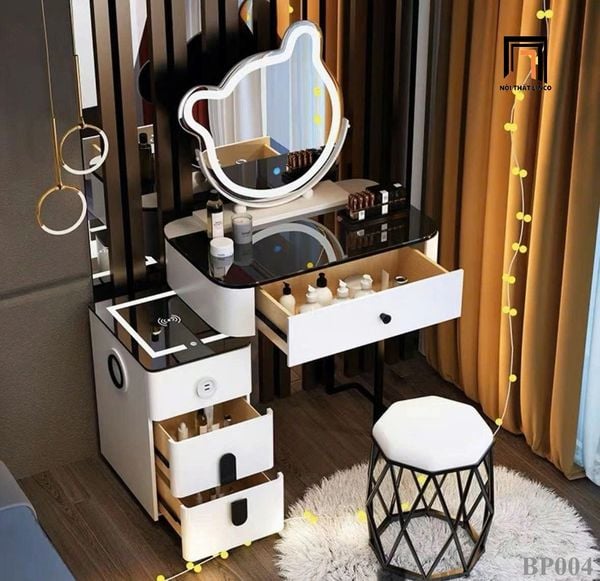 bàn phấn trang điểm phòng ngủ nhỏ