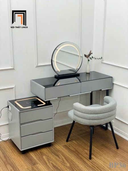 bàn trang điểm nhập khẩu dài 1m
