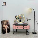  Bàn phấn nhỏ gọn màu xám BP41-AK dài 80cm giá rẻ 