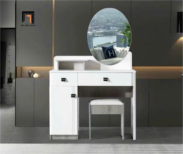 bàn trang điểm màu trắng giá rẻ