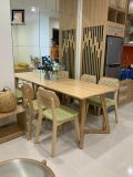 Bộ bàn ghế ăn gỗ tự nhiên 34-KH4-G40-B92 cho chung cư 