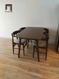  Bộ bàn ghế ăn phòng bếp nhỏ xinh 21-KH4-G21-B108 bọc nệm 