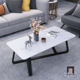  Bàn sofa phòng khách mặt đá ceramic BTPK46 Rincon 1m x 50 