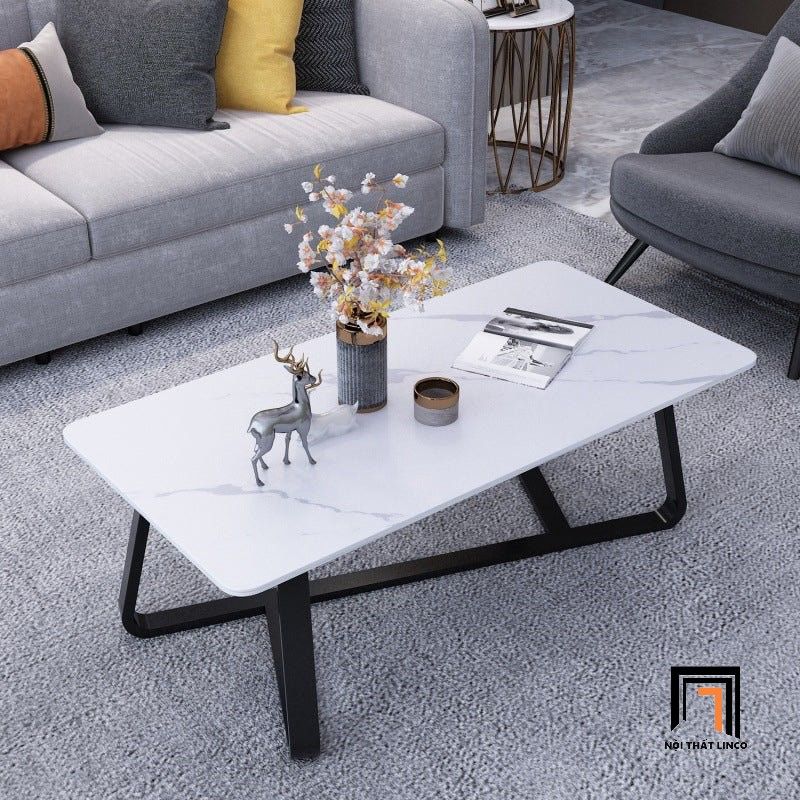  Bàn sofa phòng khách mặt đá ceramic BTPK46 Rincon 1m x 50 