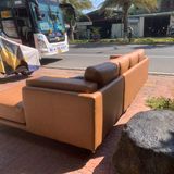  Ghế sofa góc gia đình GT234 Parco 3m x 1m6 da giả hiện đại 