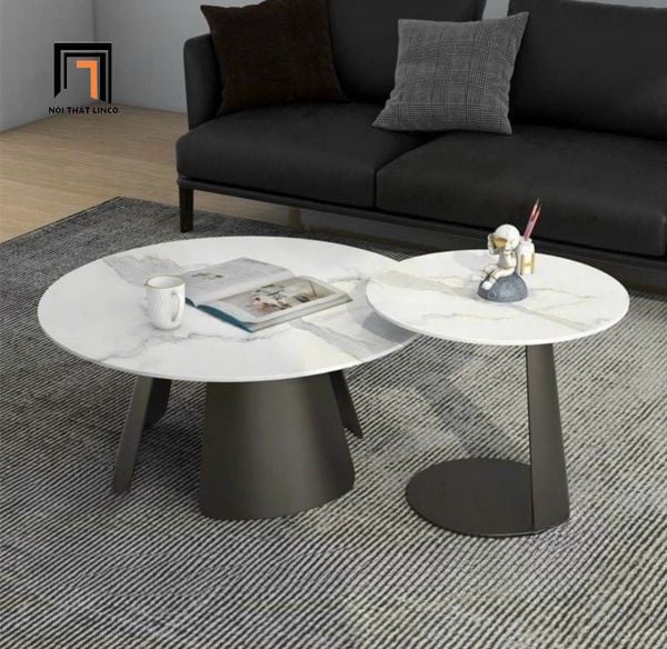 cặp bàn trà mặt đá đẹp