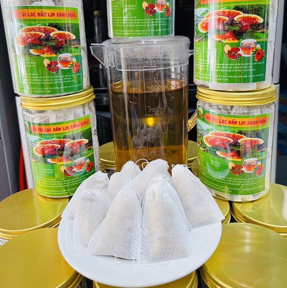 Trà nấm lim xanh rừng túi lọc – Thảo Dược 2B