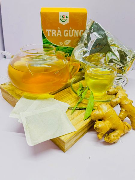 Trà gừng 50 túi lọc thơm ngon