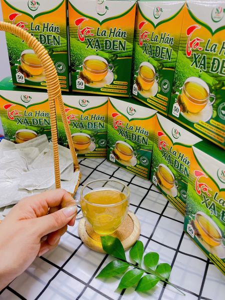 Trà xạ đen la hán quả 50 túi lọc