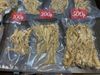 100g nhân sâm khô nguyên củ