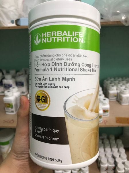 F1 bữa ăn lành mạnh hỗn hợp dinh dưỡng công thức 1 Herbalife