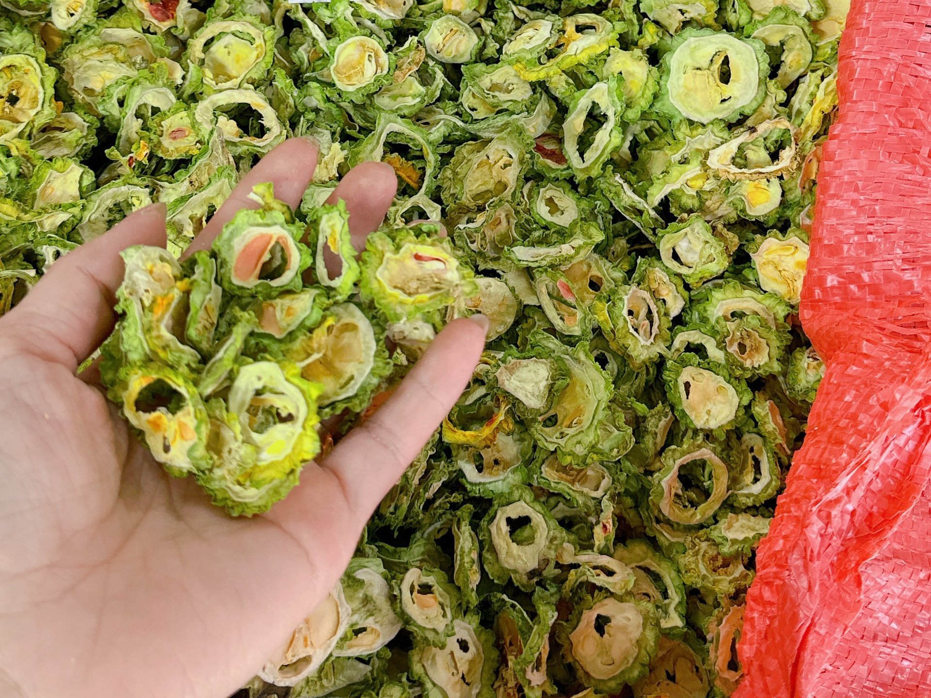 1kg Trà khổ qua mướp đắng thái lát khô thơm ngon