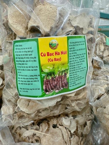 1kg Củ bạc hà núi khô củ ráy khô