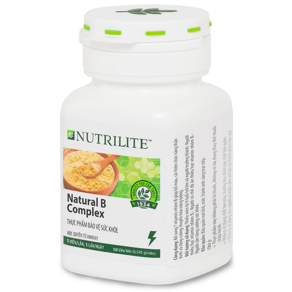 Giá bán 287k Nutrilite Natural B Complex Vitamin B Amway