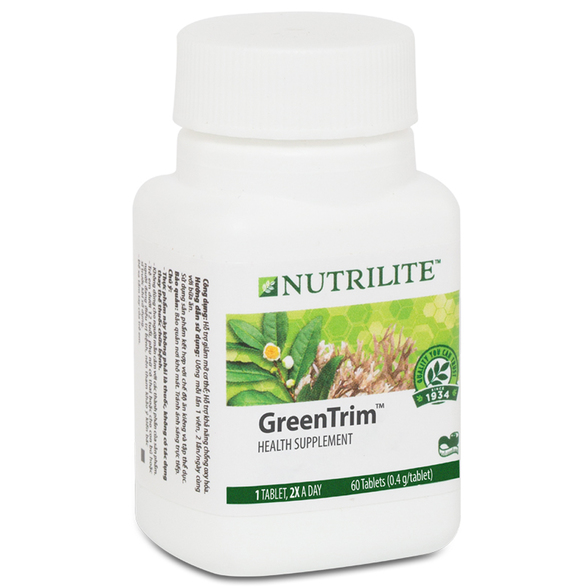 Giá bán 755 Nutrilite GreenTrim Amway