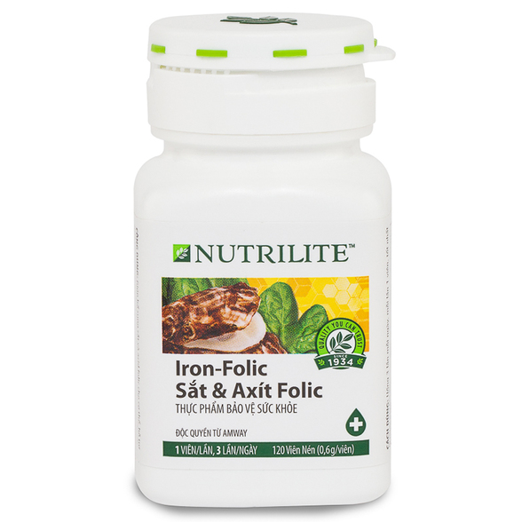 Giá bán 278 Nutrilite Sắt và Axit Folic (Nutrilite Iron-Folic) Amway