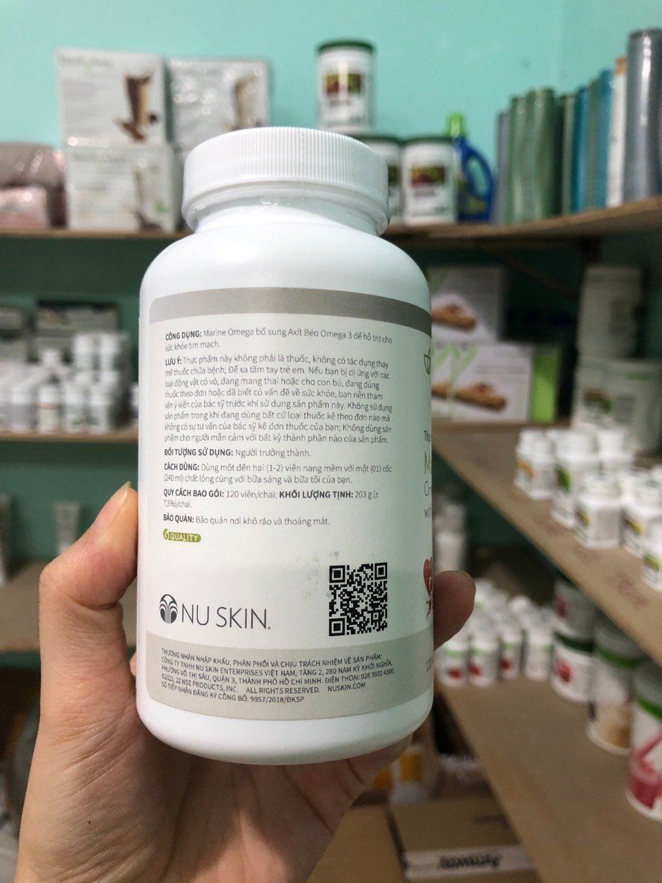 Omega 3 nhuyễn thể Nuskin chính hãng Thảo Dược 2B